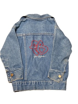 Vintage Y2K Denim FUBU Jacket Size 6 Youth