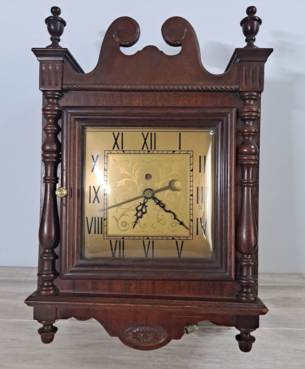 1950s NuTone Doorbell Chime Wall Clock Lexington CH-4600 Missing