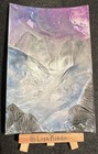 4x6 Original Landscape Mountain Sunrise Seascape Wax Encaustic Painting — photo 3