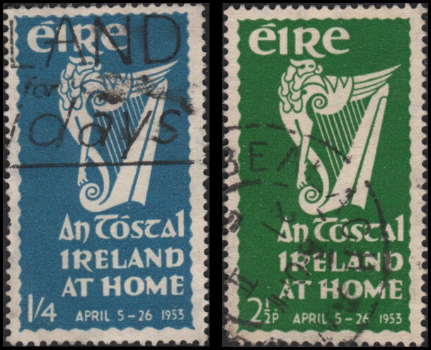 Ireland #147-148 Used