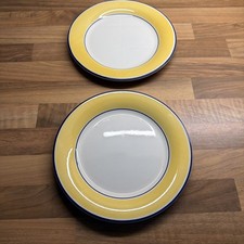 2x Vintage Staffordshire Tableware Avanti Starter Plate 20cm