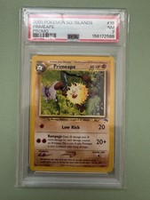 PSA 7 PRIMEAPE 18/18 2001 SOUTHERN ISLANDS PROMO POKEMON CARD Mint ✅