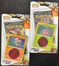 POKEMON SUN MOON Forbidden Light CHECK LANE BLISTER x2 BOTH Rockruff & Exeggcute