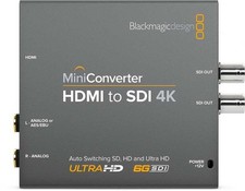Blackmagic Design HDMI To SDI 4K Mini Converter CONVMBHS24K Ultra HD Grey