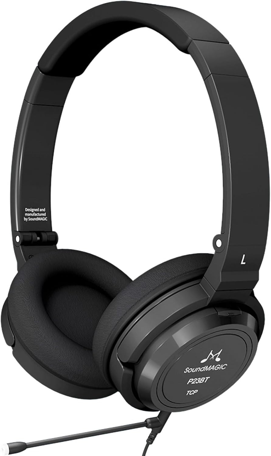 SoundMAGIC P23BT Cuffie Bluetooth On-Ear: Suono Hi-Fi e 60 Ore di Batteria