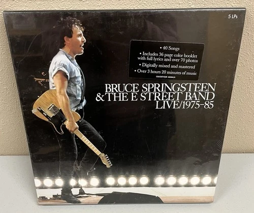 Bruce Springsteen & The E Street Band Live 1975-85 5LP Box set *NEW / SEALED*