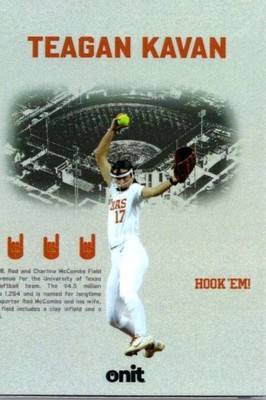 2026 ONIT Athlete NIL Texas Softball #VS-6 Teagan Kavan Vestige