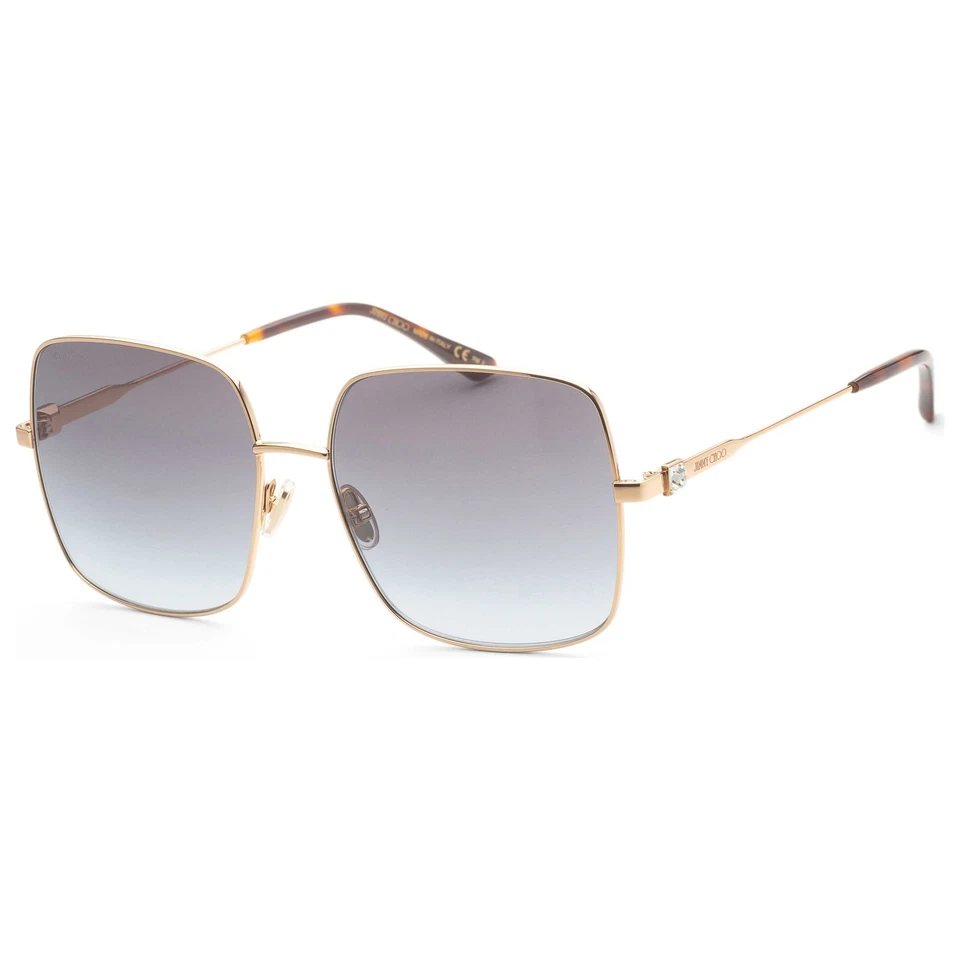 Gafas de sol para mujer Jimmy Choo 58 mm oro rosa LILIS-0000-GB