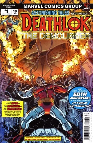Deathlok 50th Anniversary Special 1C NM 2024 Stock Image