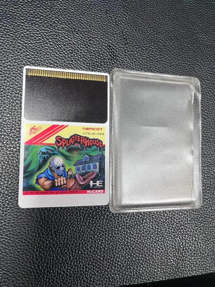 PC Engine Hu Card Dedicated Software Splatterhouse - Image 3 of 4