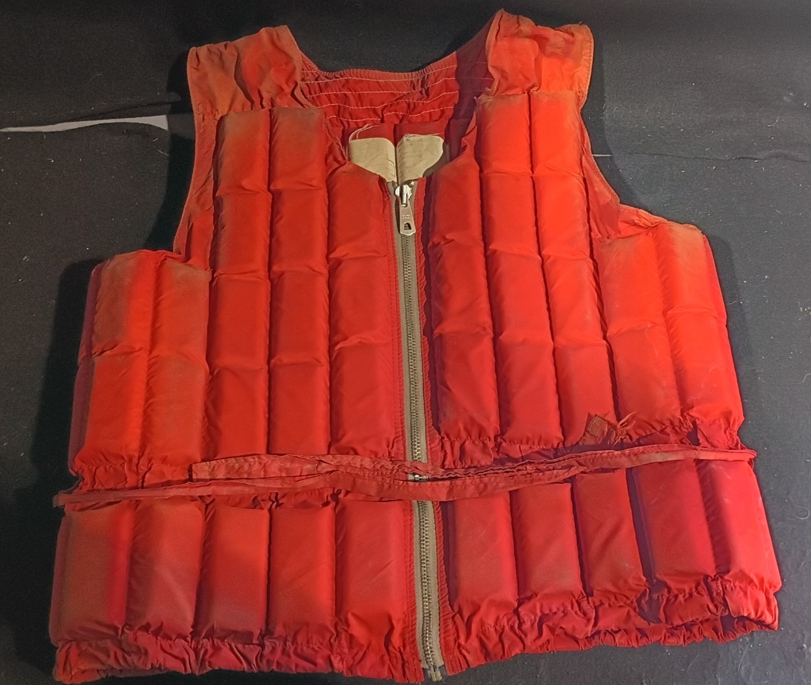 VTG SEDA LIFE PRESERVER VEST ORANGE RAFTING CANOE FISHING KA