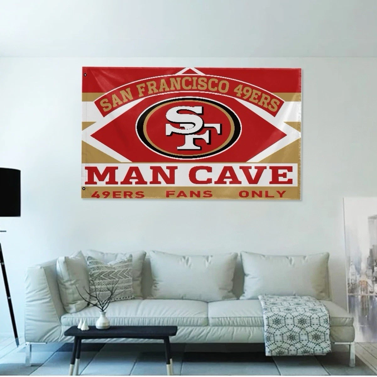 San Francisco Football Team House Flag