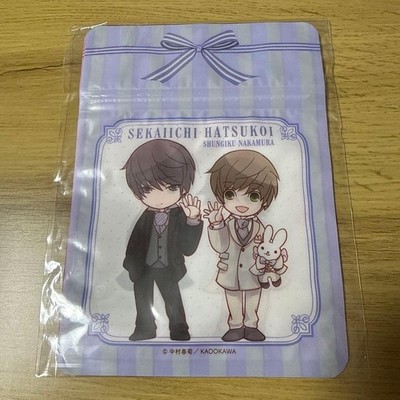 Sekai Ichi Hatsukoi Junjo Romantica Zip Bag