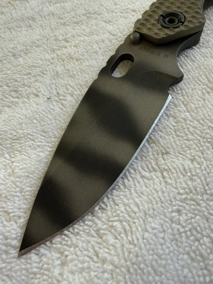 Hoja Strider SMF H2G2 Aluminio GG y Tiger Stripe CTS-XHP Foto 2 de 4