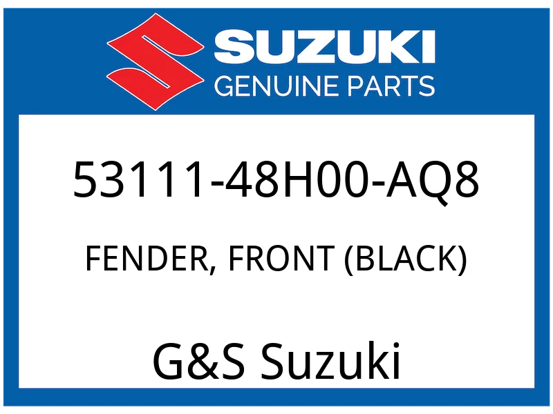 FENDER, FRONT (BLACK)