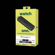 onn. 100133520 Google TV Full HD Streaming Device