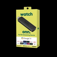 onn. 100133520 Google TV Full HD Streaming Device