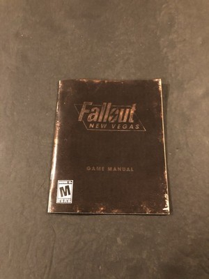 Fallout new Vegas ps3 Manual Only