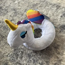 Bark Box Small 8401 Pet Toy Tina The Tubular Unicorn Squeak Crinkle Dog Puppy