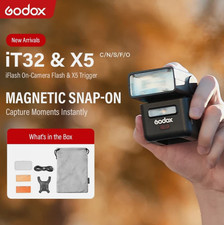 Godox iT32 TTL Camera Flash for Canon with X5C Trigger Magnetic Shoe Fast Sync