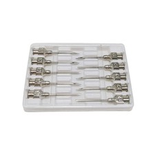 10Pcs Stainless Steel Veterinary Syringe Needles for Sampling and Livestock Use