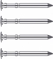 Hotop 4 Pieces Polished Axles with Angled Head to Minimize Friction... 