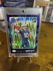 2024 Panini Donruss Optic - Rated Rookie Drake Maye #229 Purple Shock Prizm (RC)