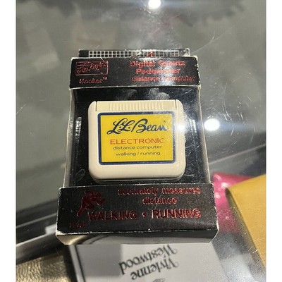 Vintage L.L Bean Electronic Distance Computer Walking Running Pedometer Monitor
