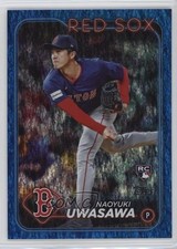 2024 Topps Update Blue Holo Foilboard 656/999 Naoyuki Uwasawa #US268 ut4