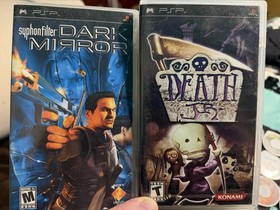 Sony PSP 2001 Playstation Portable Handheld Console Metallic Silver Bundle