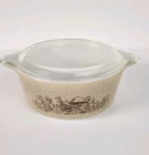 Vintage Forrest Fancies Mushroom Pyrex 472-B  750ml Casserole Bowl Dish & Lid