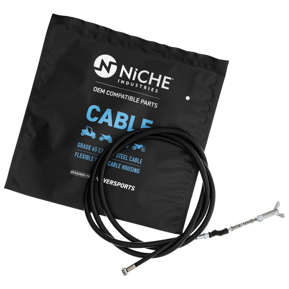 NICHE Rear Hand Brake Cable for Kawasaki Prairie 300 400 54005