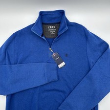 New IZOD Advantage Performance Quarter Zip Pullover Men  s Large LT Tall NWT 75