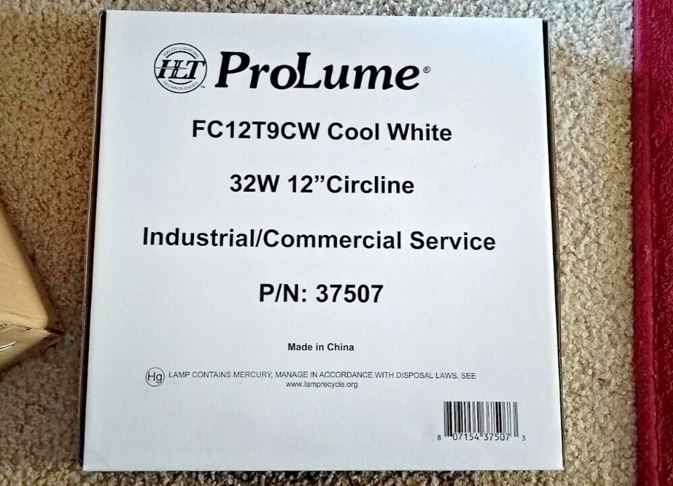 Halco ProLume FC12T9CW 37507 32W FC12 T9CW 12 Inch Circline Cool White 1 Piece - Image 2 of 3