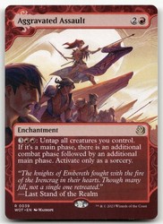 Aggravated Assault 39/103 Wilds of Eldraine: Enchanting Tales
