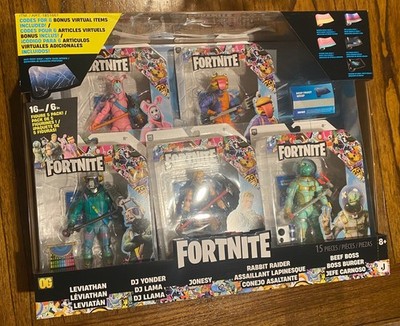 NEW Fortnite OG Legendary Series 6'' Five Figure Pack w/ Extra Code, Sealed Box