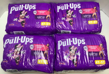 Huggies Girls Pull-Ups Size 4T- 5T 38-50lbs , Disney, 17 Count, 4 Pack
