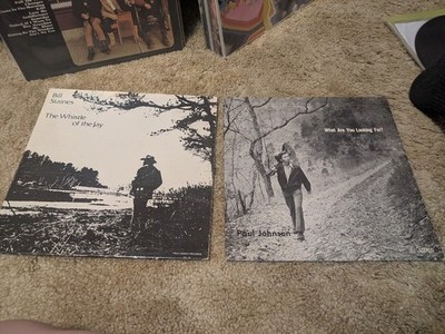 2 LPs - Bill Staines   The Whistle Of The Jay + Paul Johnson *Private Press