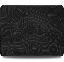 JIKIOU Mouse Pad with Stitched Edge, Comfortable Mouse Pads with Non-Slip