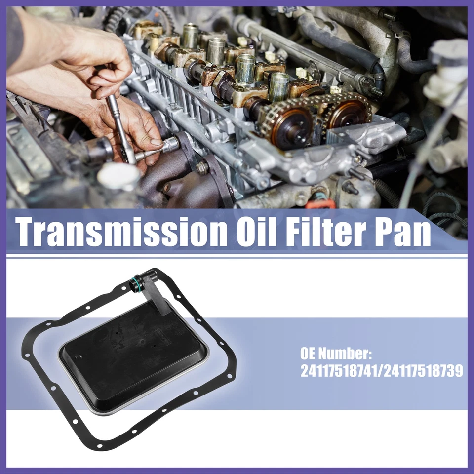 Juego de juntas de cárter de aceite de filtro de transmisión aptas para Mitsubishi Galant 03-12 Foto 2 de 4