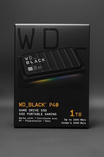 WD_BLACK  1TB P40 Game Drive SSD, External Solid State Drive - WDBAWY0010BBK