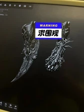 knife weapon  for  SEXYICE Artificial Evolution VERMIN UNKVAL Manticora 1/12