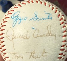 St. Louis Cardinals Multi-Signed Logo Baseball w/ Autographs 