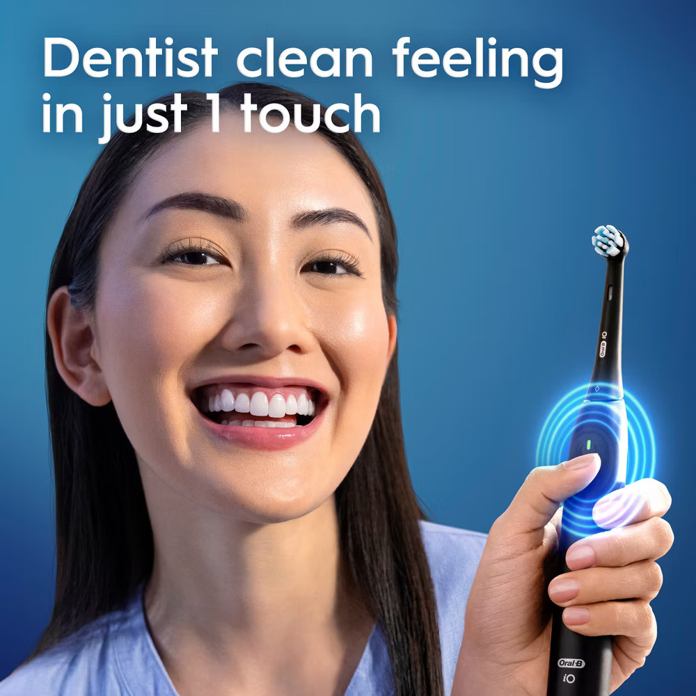 Oral-B iO Series 2 Electric Toothbrush Green Micro Vibrations Pressure Sensor 3