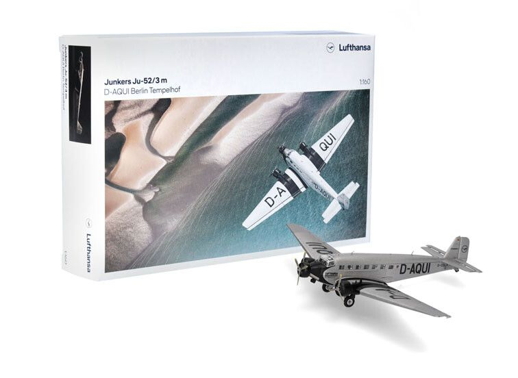 HERPA,JUNKERS Ju-52 Lufthansa D-AQUI, 1/160, HER019040-001 | eBay
