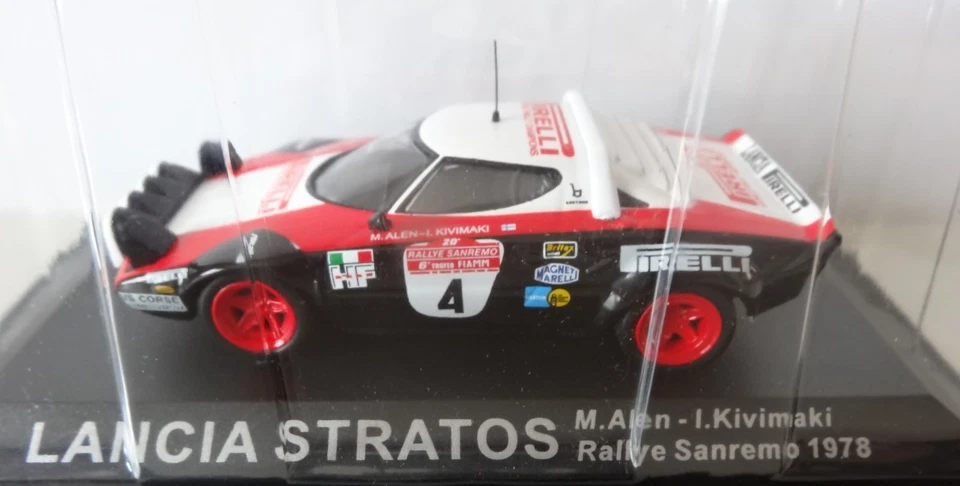 Lancia - Stratos - 1er Rallye Sanremo 1978 - Alén Markku - Kivimäki Ilkka - 1/43 - Photo 3/4
