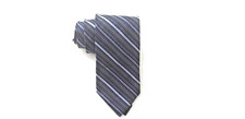 Men's DKNY Blue Stripe Professional Look 100 Silk Tie