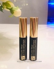 Estee Lauder Double Wear Zero-smudge Lengthening Mascara 01 Black 2.8mlx2 UNBOXE