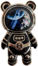 1Pc Black Cute Phone,Cell Phone Astronaut Hidden Kickstand for Desk,Astronaut Ph