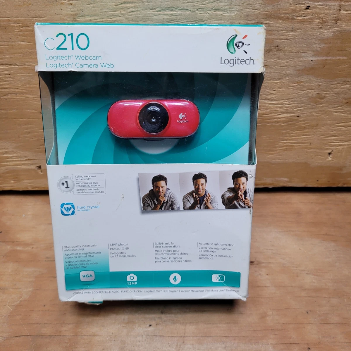 Logitech webcam online c210